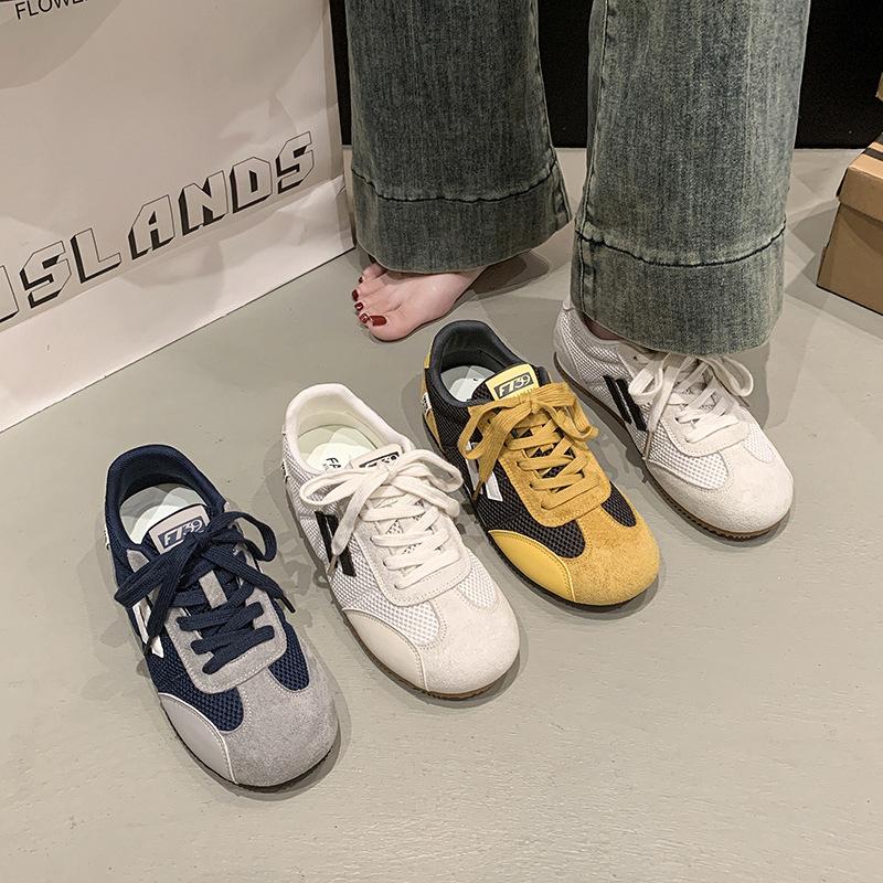 Sports lightweight German training shoes 2025 summer new fashion versatile casual soft sole inner height increase breathable Forrest Gump shoes women