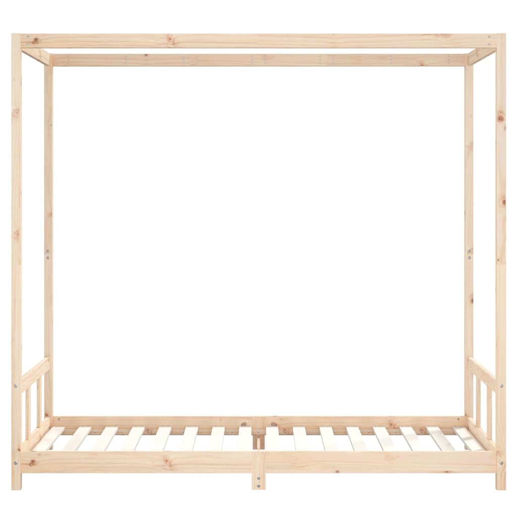 Vidaxl Children's Bed Frame, 90X200 Cm, Pine Wood