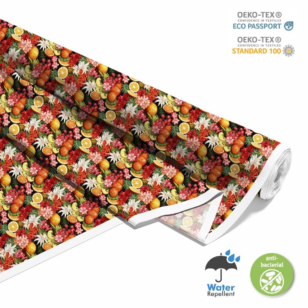 Outdoor Dekostoffe Oxford - Motiv Obst | Dx6259