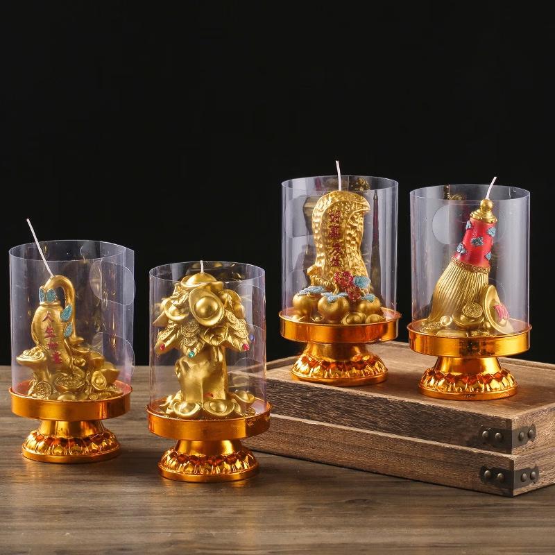 Windproof Lotus Harmony Lamp Candles