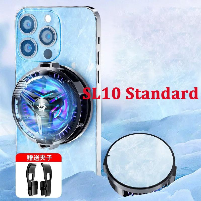 SL10 New Mobile Phone Radiator for Mobile Phone Phablet Fan Semiconductor Mobile Phone Cooler Gaming Cooler Mobile Phone