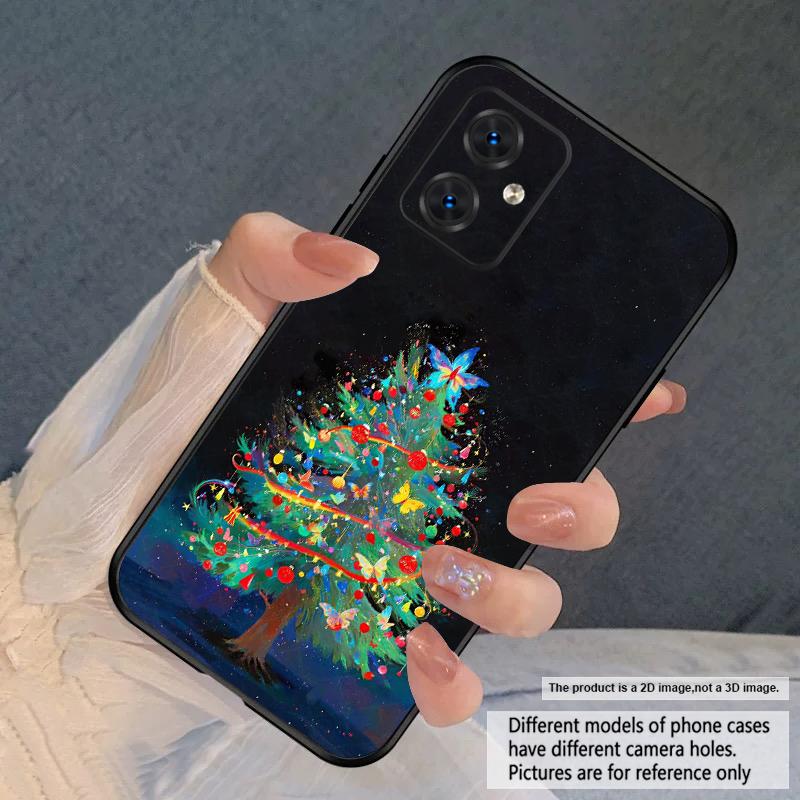 Best for Christmas Star For Motorola Moto G04 14 15 24 34 35 54 55 75 84 85 Edge 40 50 Fusion 60 Fusion Silicone Soft Phone Case