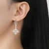 Irish Witch Knot Pendant Earrings Elegant Women's Witchcraft Lucky Talisman Celtic Knot  Stainless Steel Jewelry Gift