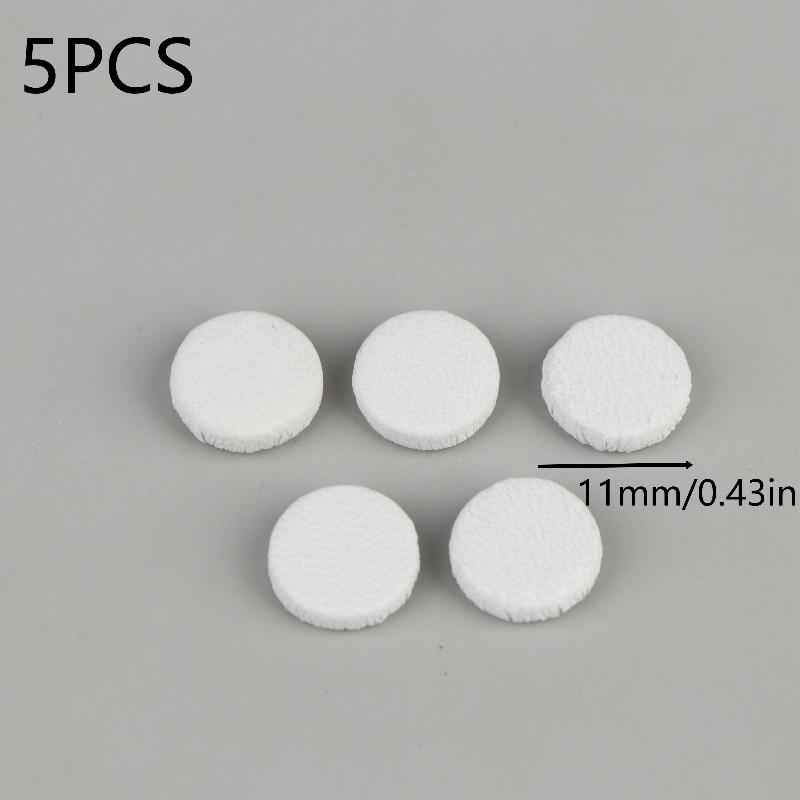 5 Pieces Leather Clarinet Pads - Sheepskin Woodwind Accessories Various Sizes - Music Instrument Parts