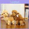 Schattige Cartoon Kameel Pluche Speelgoed Sleutelhanger Zacht Knuffeldier Reisaccessoire