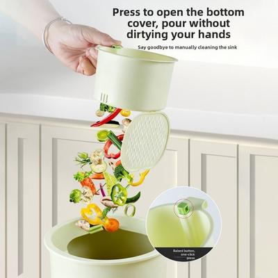 Openable Bottom Sink Hanging Drain Basket Press Dumping Waste Versatile Kitchen Sink Filter Strainer Creative Separate