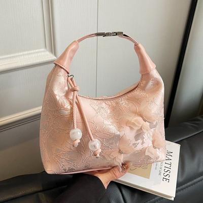 New Chinese Style Fine Embroidery Ladies Handbags 2026 Summer Fashion Shoulder Bag Crossbody Daily Party Tote Handbag For Women