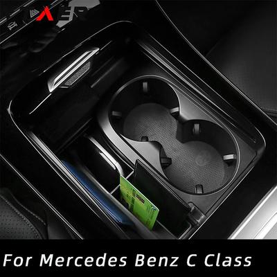Handschuhfach-Organizer für Mercedes Benz C-Klasse W206 2022 2023, Aufbewahrungsbox in der Mittelkonsole, mehrschichtiges Verstauen und Aufräumen