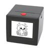 Imprimantă Cutie Autocolante Vocale AI, Aparat de Făcut Autocolante Termice cu Afișaj pentru Casă, Studiu, Proiecte DIY, Negru