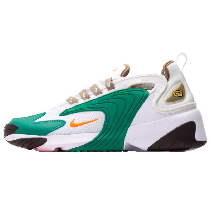 Nike Zoom 2K 'White Total Orange Green' Sneakers casual FB7165-181