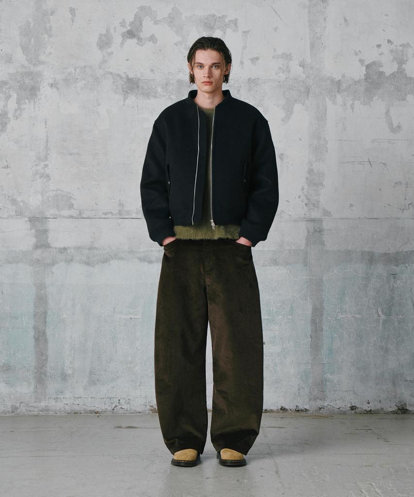 Glw Heavyweight Round Blouson Black
