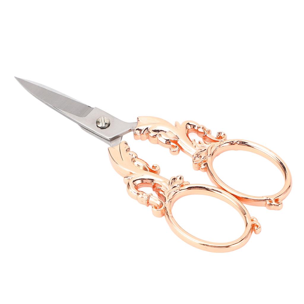 Sewing Embroidery Scissors Multifunctional Vintage European Stainless Steel Stitch Scissors