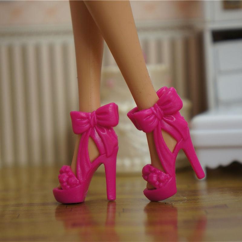 Quality 1/6 Doll Shoes High Heels Super Model FR Body Figure Doll Sandals Original Doll Casual Shoes Boot Doll Accessories