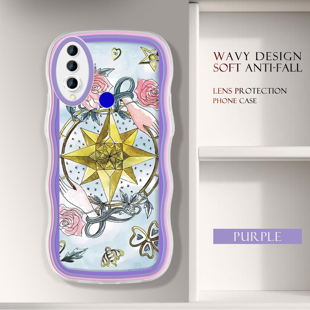 

Модный мягкий волнистый чехол для телефона с мультяшным узором, защита камеры, противоударный чехол для мобильного телефона Huawei Honor iPhone Infinix Tecno Itel iPhone 6 Plus