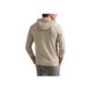 Polo Ralph Lauren Logo Embroidered Hooded Pullover Long Sleeve Sweatshirt Men Sweatshirt Beige 606356