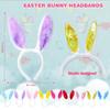 1-15PCS Cute Rabbit Ear Headbands Cute Plush Bunny Ears Hairband Easter Decorat Costume Party Cosplay Hair Hoop Hair Accessories