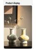 Yusan Ni Modern Ceramic Vase: Elegant Small Fresh Flower Arrangement for Living Room or Hotel Decor.