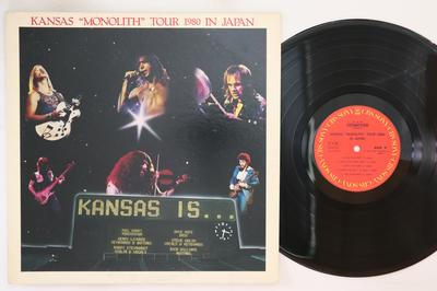 LP Schallplatte KANSAS - Kansas "monolith" Tour 1980 In Japan XDAP6 CBS SONY 1980 Japan Rock Gebraucht