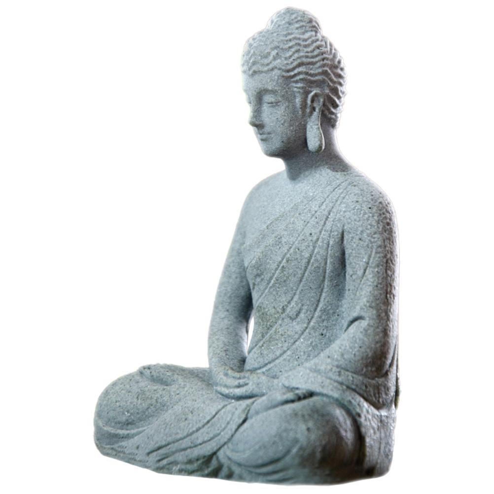 

Retro Religious Sculpture Mini Buddha Statue Fish Tank Decoration Aquarium nament Desktop Decorative Figure Garden Home Decor 6.30X5.00X3.30CM светло-серый