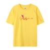 FisherUnisex Tshirt Colorful Pattern Tops T Shirt Pure Cotton Unisex T Shirt Gift Tshirts Shirts Graphic Tee