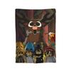 99 Nights in the Forests Throw Blanket for Couch Video Games Soft Fuzzy Plush Blanket Multiple Sizes Bedspread for All Seasons