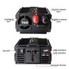 5000W DC 12V auf AC 220V USB-Ladegerät Konverter Adapter Modifizierte Sinuswelle Schwarz Tragbarer Wechselrichter MAX Watt Auto-Stromwechselrichter