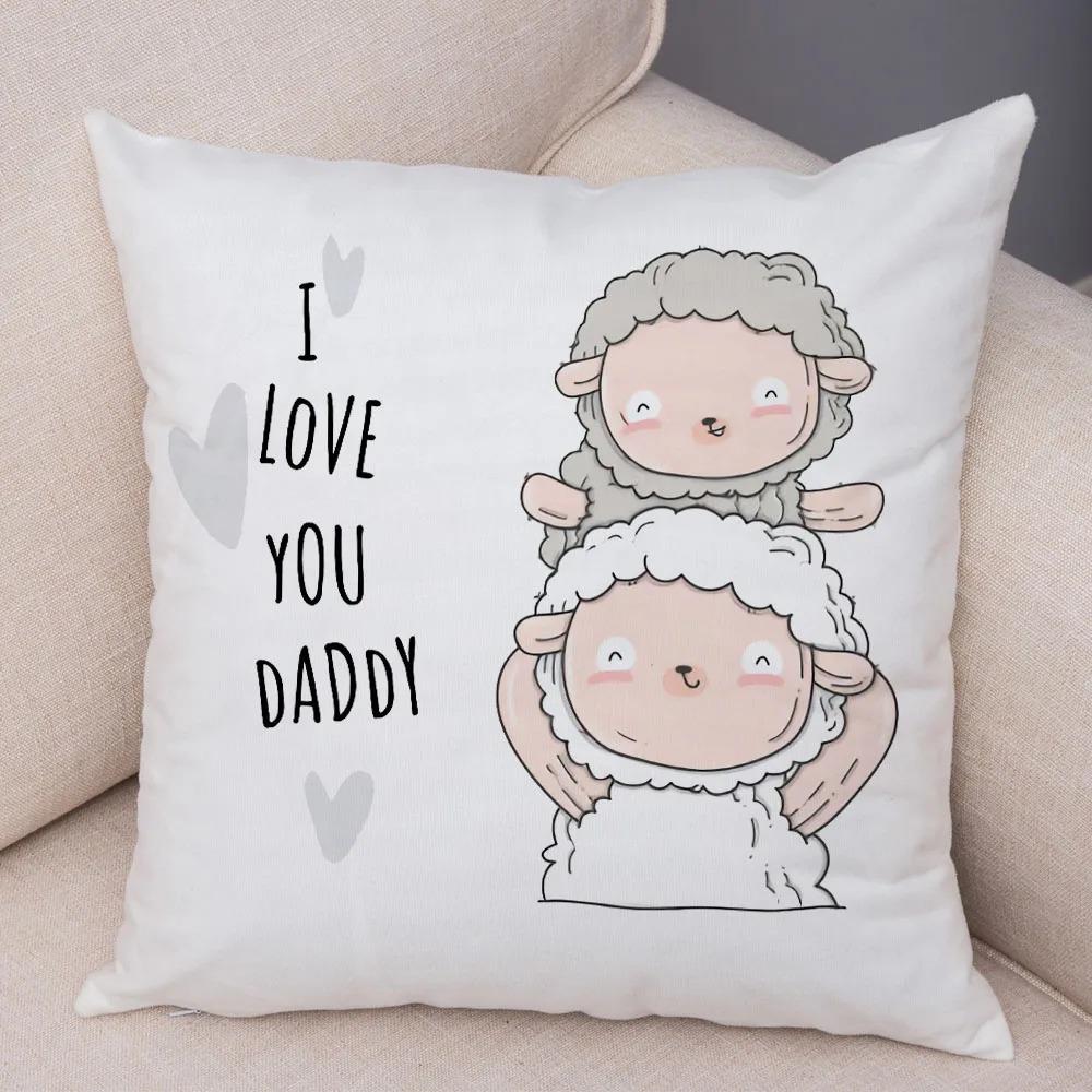 

Мультфильм Жираф Обезьяна Декоративная Наволочка Офис Гостиная Автомобиль Украшения Дома Наволочка 40x40cm