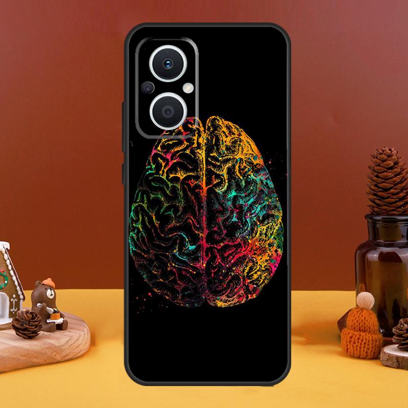 Human Heart Brain Lungs Case For OPPO Reno 10 Pro 11 F 4 5 6 7 8 Lite 4Z 5Z 8T OPPO Find X5 X2 X3 Lite X6 Pro Cover