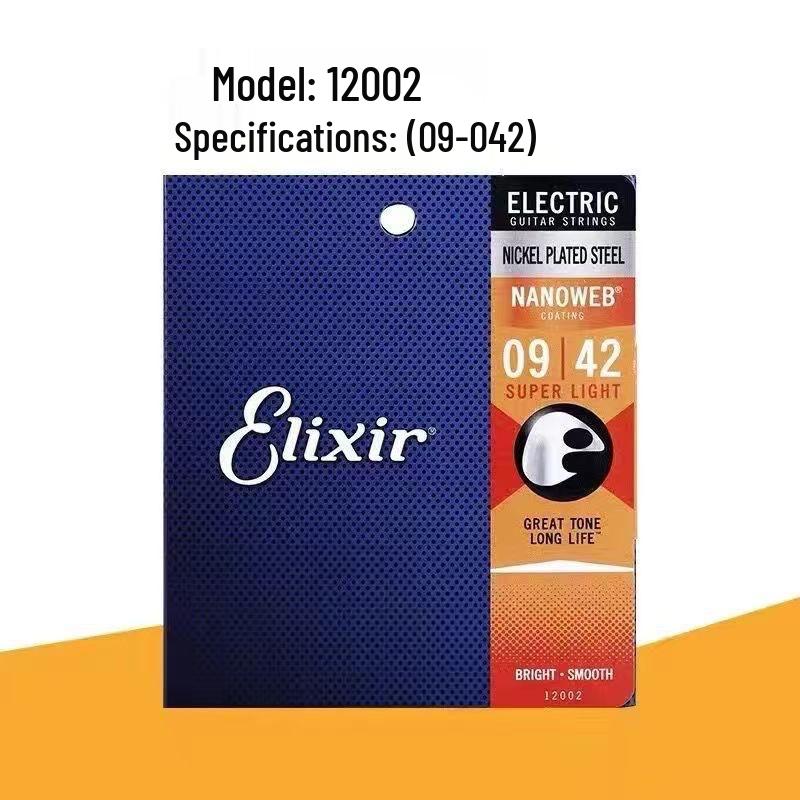 Popular Electric Guitar Strings: Elixir, EB Eagle, D'Addario, Gibson
