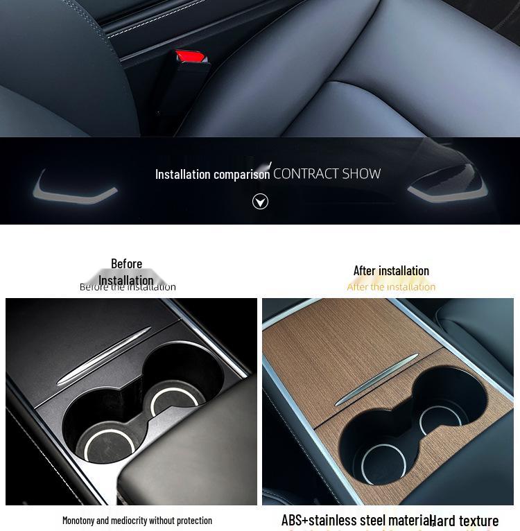 Tesla Model Y/3 Center Console Interior Protection Patch