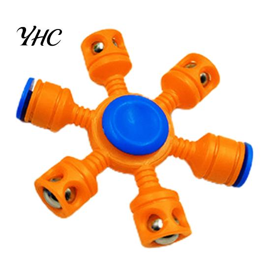 Stress Toy Spinning Top Creative Trendy Plastic Pop Reliever Fidget Spinner Kids Toys for Home