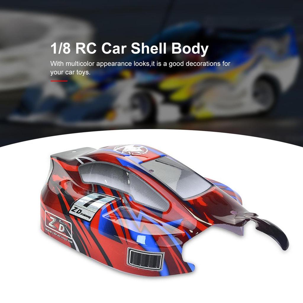 1/8 ZD Racing RC Truck Car Body Shell Cover For 1:8 Off-road Buggy 8459 9116 08427 RC Racing RC Car Parts PVC Car Shell Part