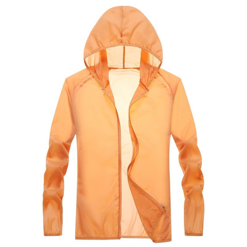 Ropa de protección solar para hombres y mujeres, chaquetas para exteriores, ropa antiarrugas, ropa para la piel, chaquetas deportivas cortavientos de color sólido para hombre