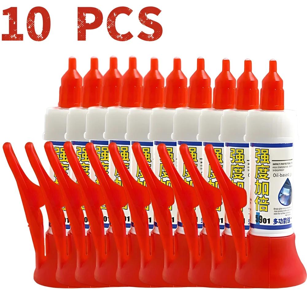 

1/5/10 шт. Мощный припой для ремонта нескольких материалов, сверхпрочный клей для обуви, керамики, пластика, стекла, универсальный быстросохнущий герметик