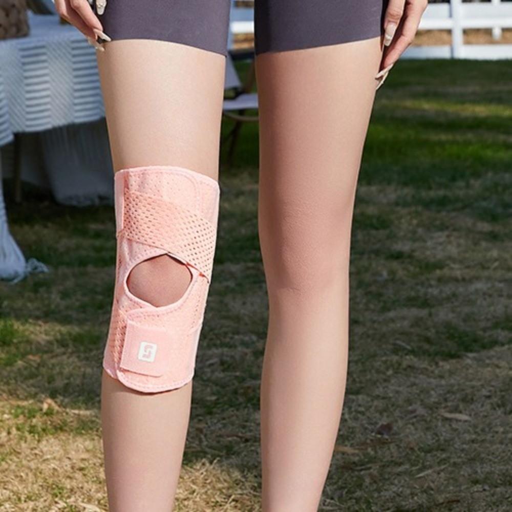 Breathable Knee Pads Patella Strap Cushion Pressure Knee Band Brace  Fitness Supports Sports