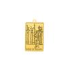 LIKGREAT Stainless Steel Tarot Cards Pendant The Suit of Cups Wands Minor Arcana Tarot Jewelry Vintage Astrology Amulet