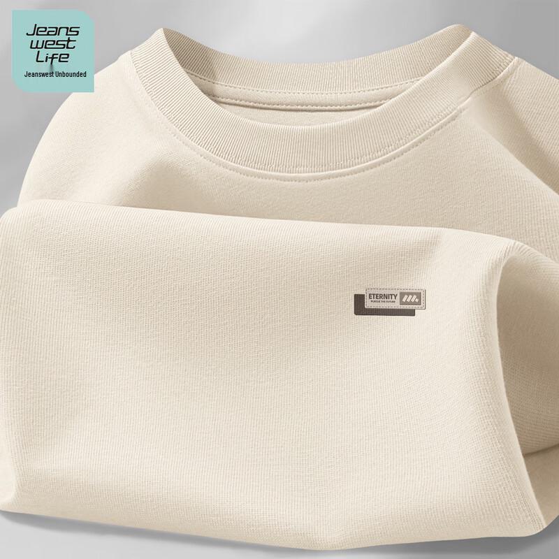 JEANSWEST LIFE Men s Pure Cotton Short-Sleeve T-Shirt M