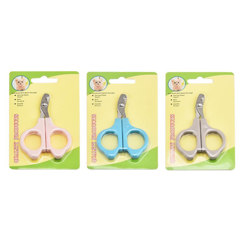 Manufacturer Wholesale Stainless Steel Pet Nail Clippers Creative Cat Ear Small Clippers Dog Cat Pet Nail Clippers Pet Supplies