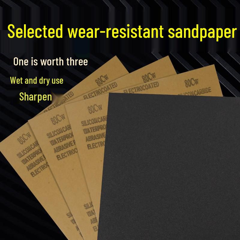 Ultra-Fine Adhesive Sandpaper for Polishing Corners, Walls, Wood, and Car Paint Surfaces