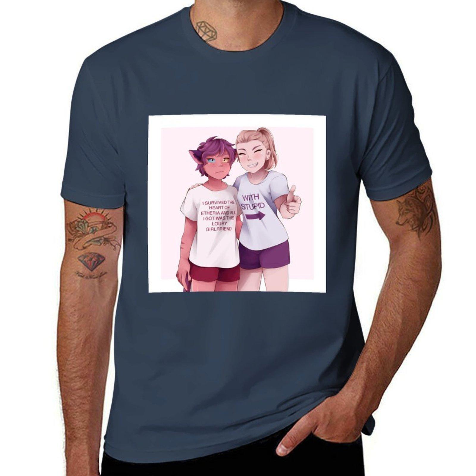 I survived the heart of etheria and all I got was this lousy girlfriend TShirt Dry Fit Athletic Short Sleeve Shirt S