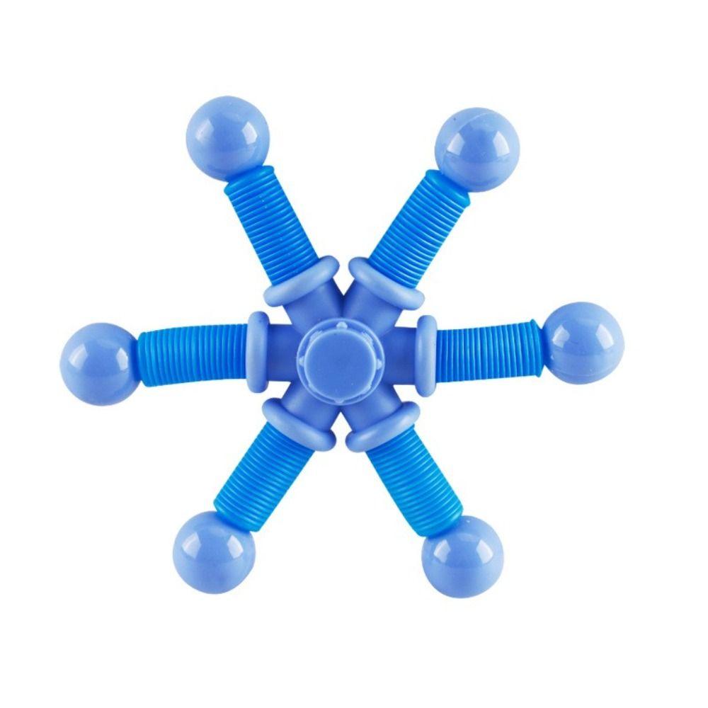 Creative Fidget Spinner Toys Plastic Fingertip Telescopic Tube Telescopic Tube Gyroscope  Kids