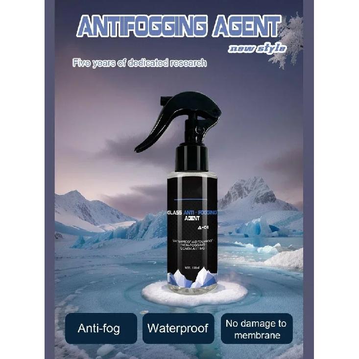 100ml Car Anti-fog Spray - Glass Coating Agent Windshield Defogging Cleaner