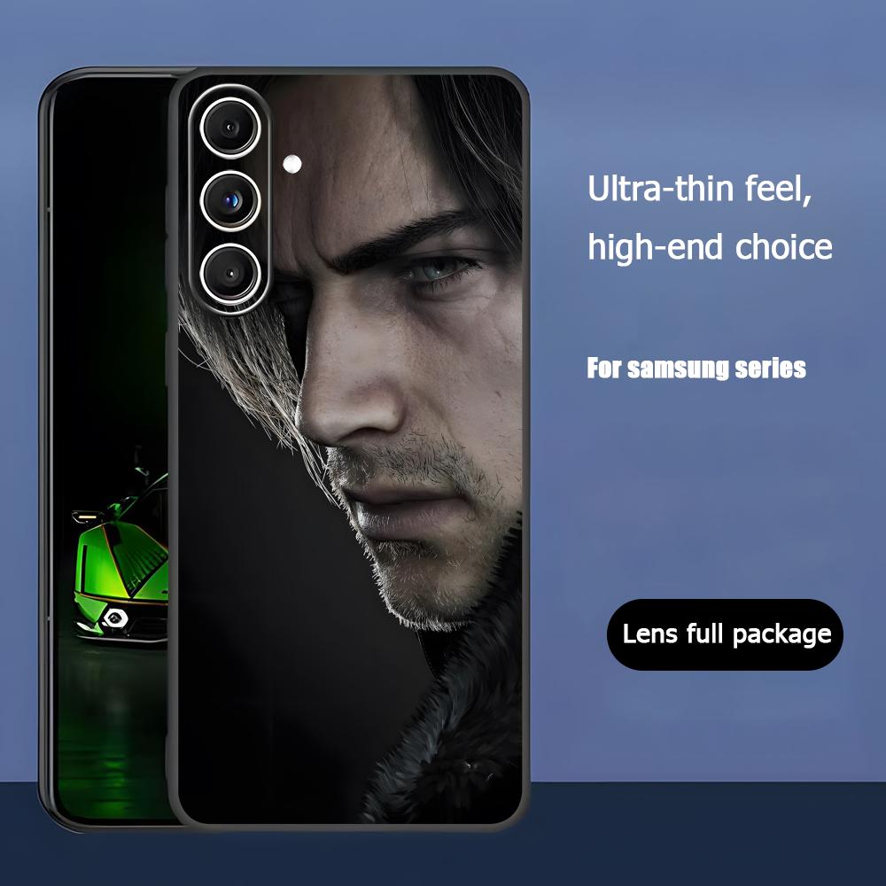 

Game Resident Evil Requiem Phone Case For Samsung Galaxy S26 S25 S24 S23 S22 S21 Plus Ultra Note20 Soft Black Galaxy S21 5G