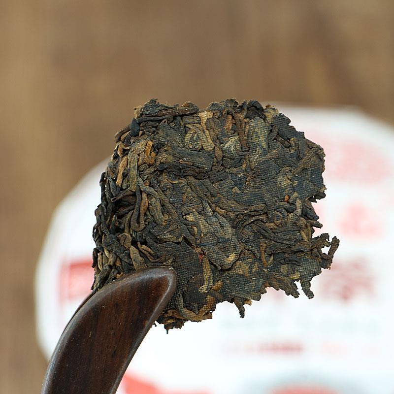 2023 Haiwan Old Comrade 9978 Lao Tong Zhi Qi Zi Bing Cha Ripe Puer Tea 357g