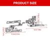 Precise Machined Screen Hinge Replacement For 14inchG6 Laptops Enhances Stability And Quiet Display Movement Hinges