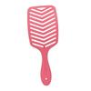 3 Pieces Hair Brush and Comb Set Hollow Comb Wide Tooth Comb Double Teeth Hair Washing Brush for Men Women