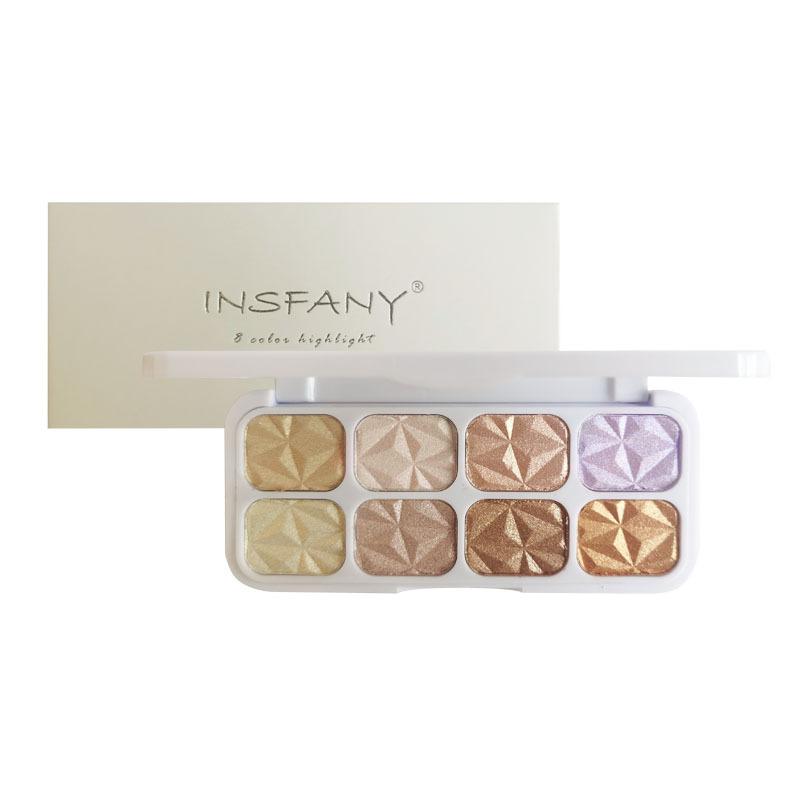 1 db vakukiemelő arckontúr púder pirosító paletta smink testpúder világító kiemelő kozmetika HMM