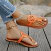 Fashion Women Slippers Outside Casual Beach Women Shoes Summer New Flats Flip Flop Sandals Walking Clip Toe Rome Buckle Ladies Slides