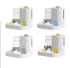 Automatic Cat Feeder & Water Dispenser - Large Capacity, 2-in-1 Pet Feeding Solution
