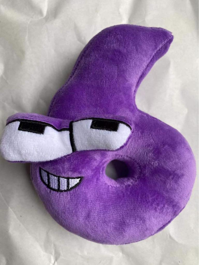 Alphabet Lore Zahlenreihe Plüschkissen Puppe für Kinderspielzeug